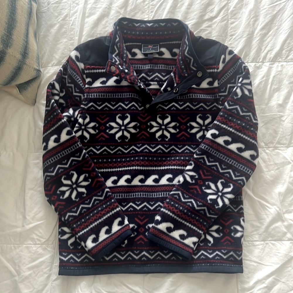 NEW- Boys vineyard Vine winter Fleece sweatshirt/sweater- size 7